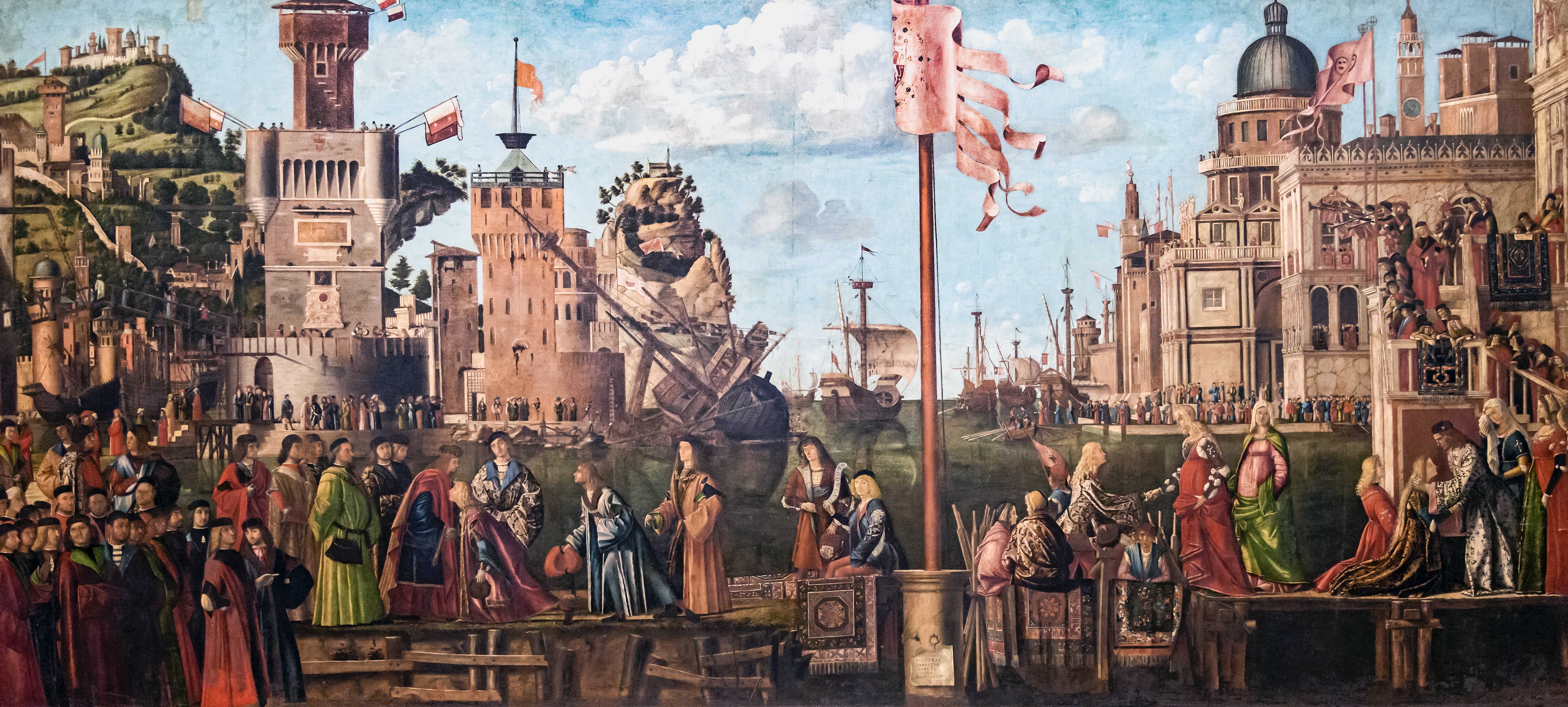 Meeting and Departure of the Betrothed