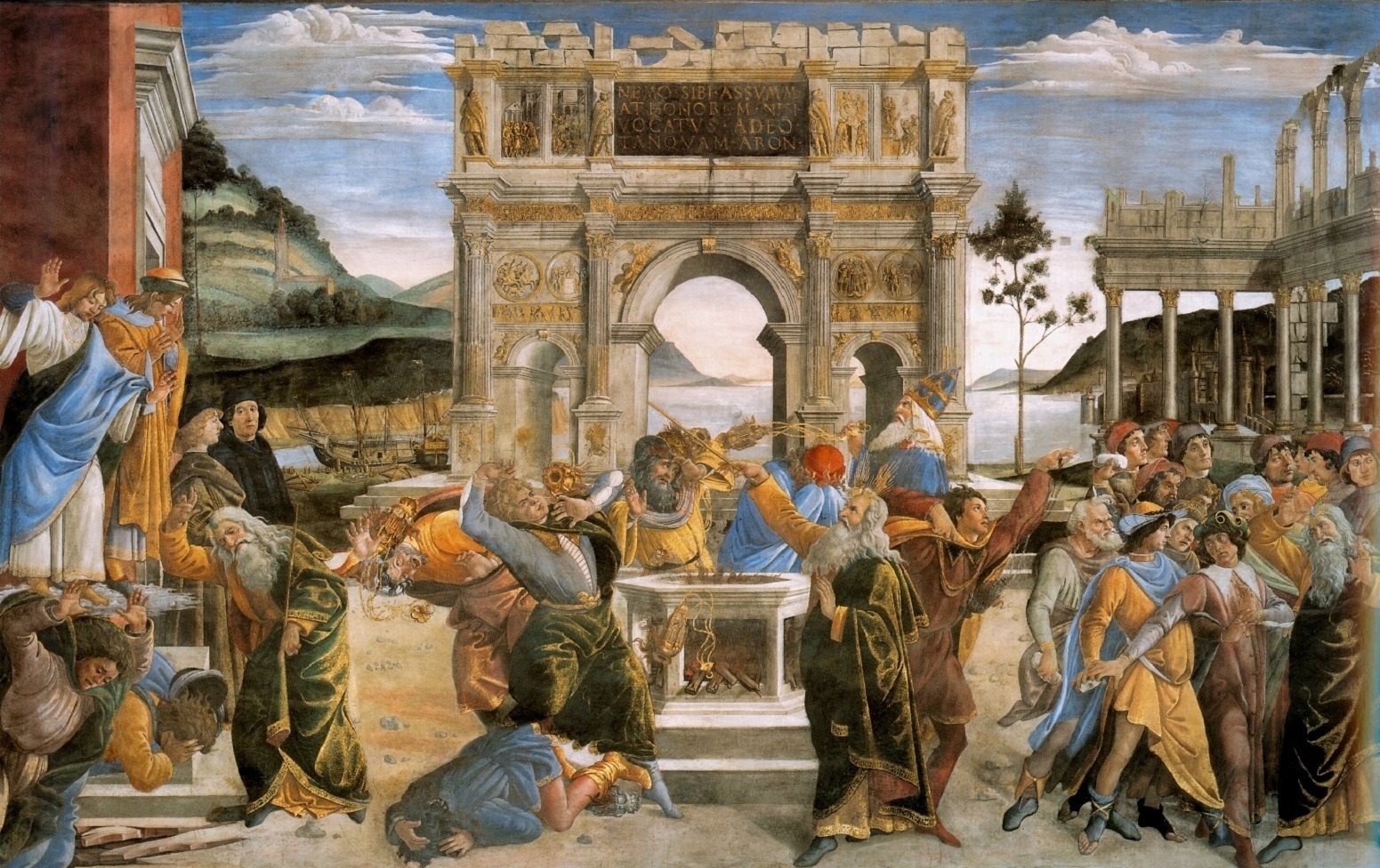 Punishment of the Korah, Dathan and Abiram