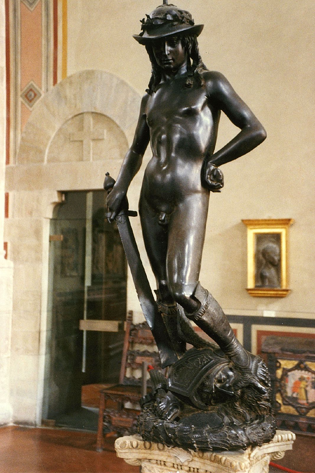 Bronze David