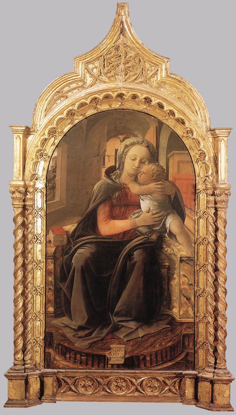 Enthroned Madonna and Child (Tarquinia Madonna)