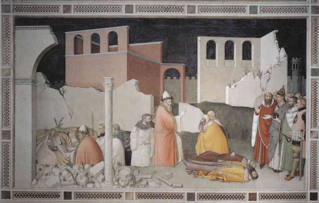 St. Sylvester Sealing the Dragon's Mouth